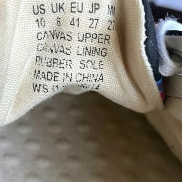 Bucketfeet Cosmos 2 Lace Up Canvas Sneakers Purple/Black - EU 41/US 10 - Picture 14 of 14